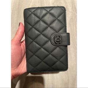 Chanel Wallet Matte Black